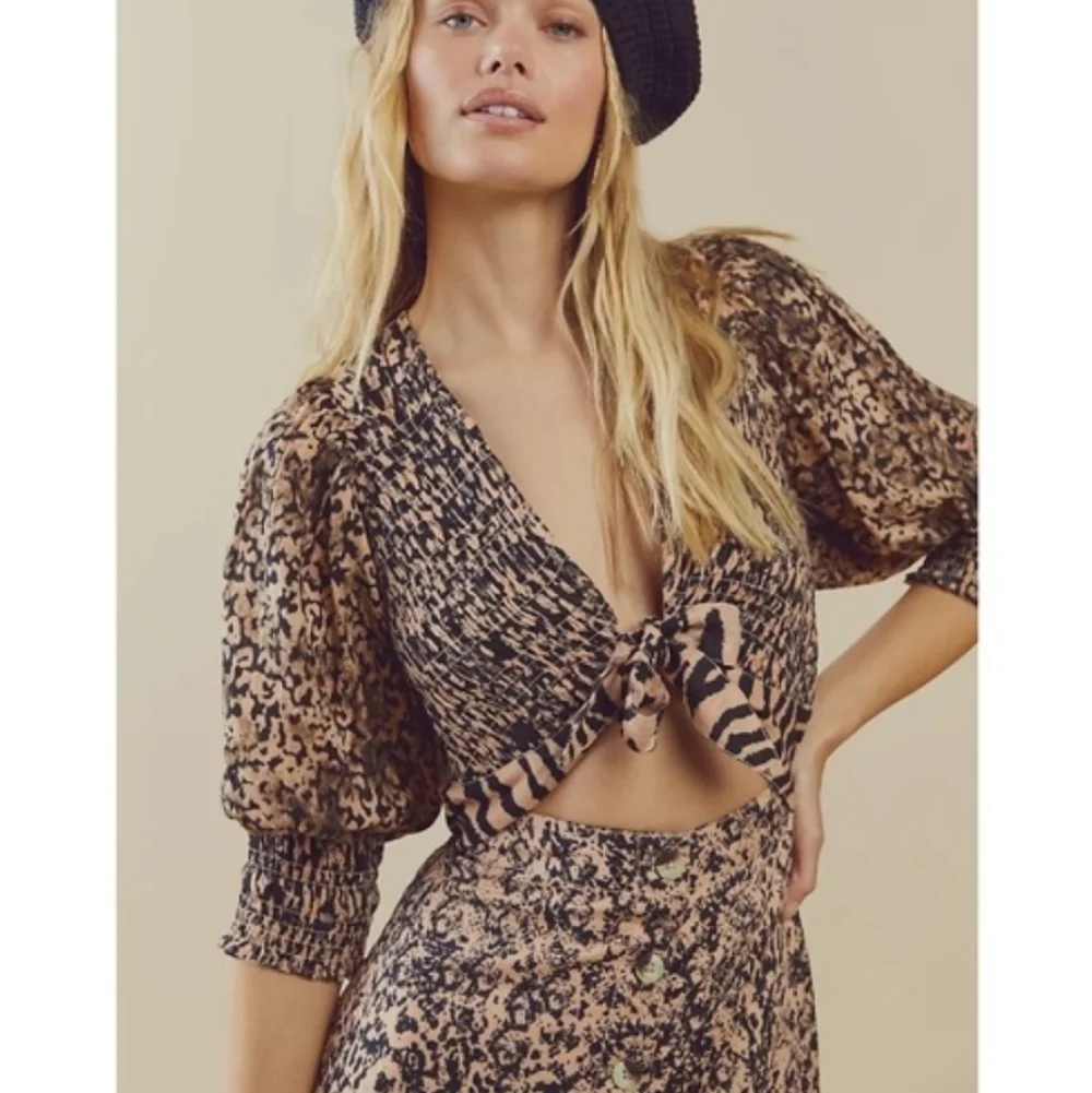Free People String Of Hearts Maxi Dress In Cream Combo